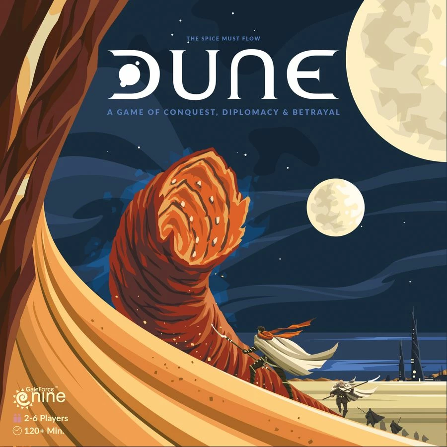Gale Force Nine Strategy Games Dune Boardgame