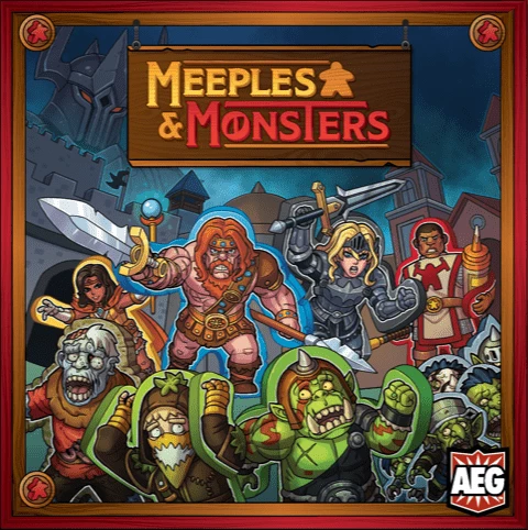 AEG Meeples And Monsters Strategy Games