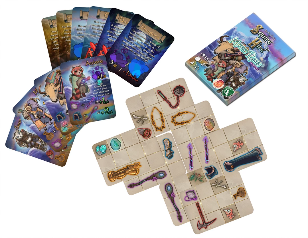 Letiman Games Strategy Games Squire For Hire: Mystic Runes