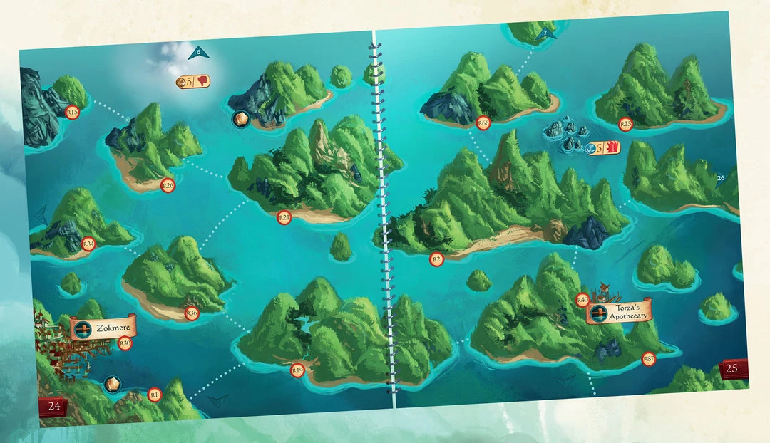 Red Raven Games Sleeping Gods: Tides Of Ruin