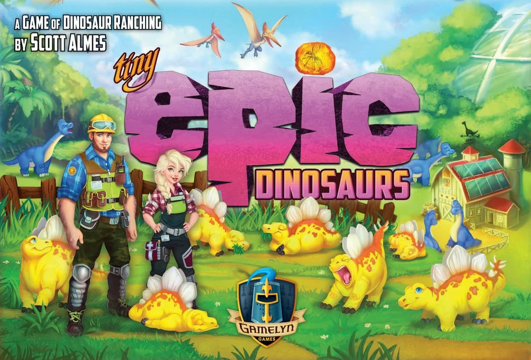 Gamelyn Games Strategy Games Tiny Epic Dinosaurs Deluxe KS Edition
