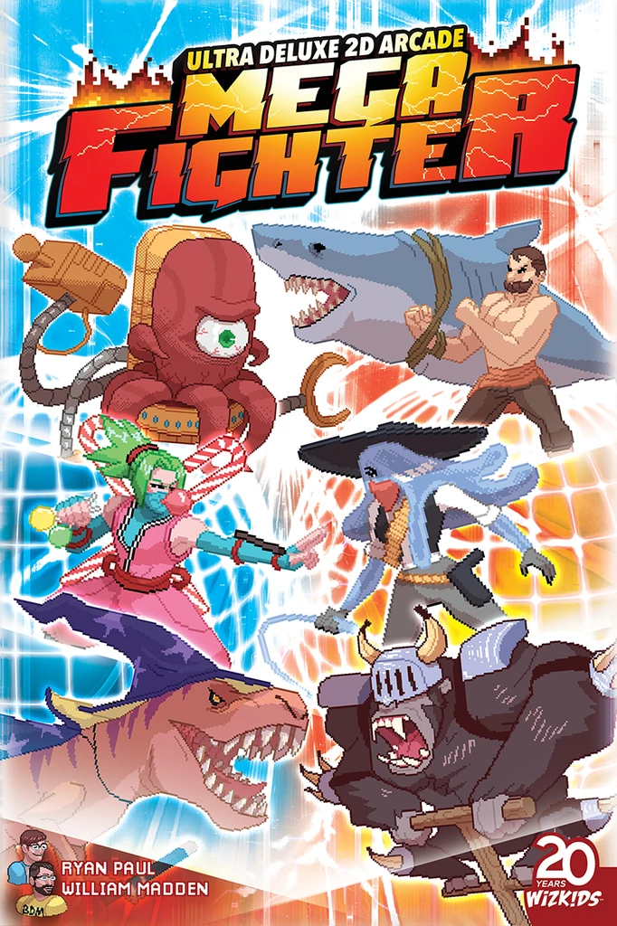 WizKids Ultra Deluxe 2D Arcade Mega Fighter Card Games